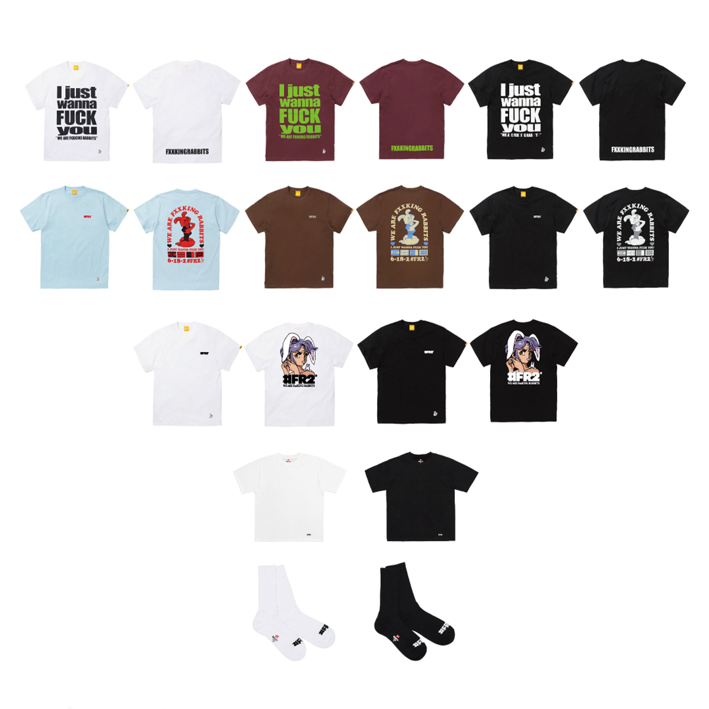 6.13 Release — New Items / Hanes × #FR2 発売のお知らせ