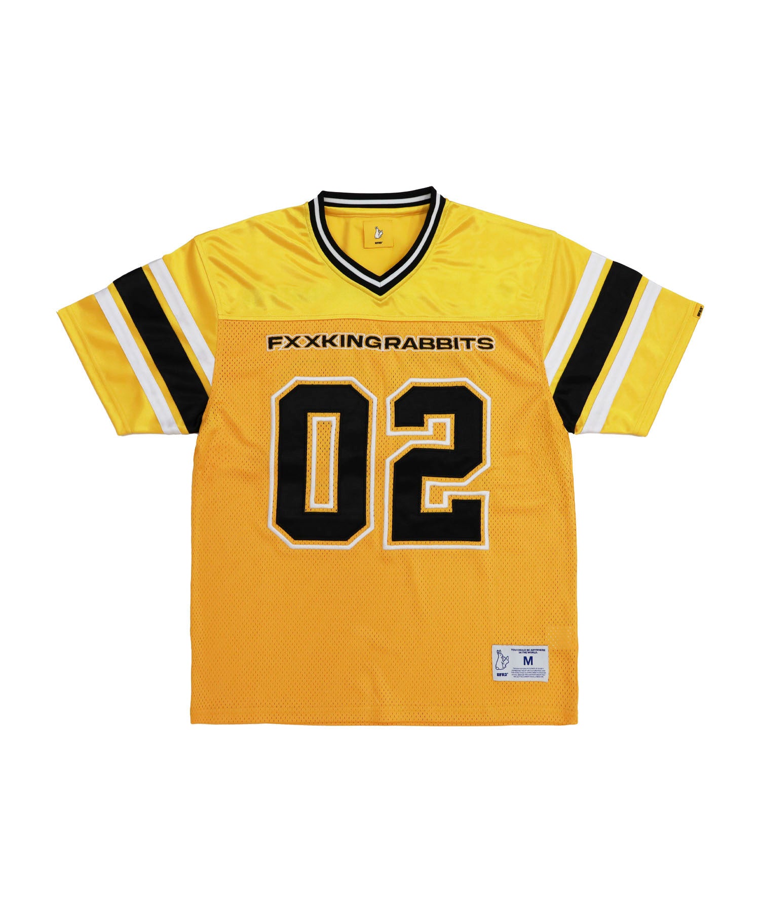 羊二匹 FXXKING RABBITS Football Game Shirt – #FR2