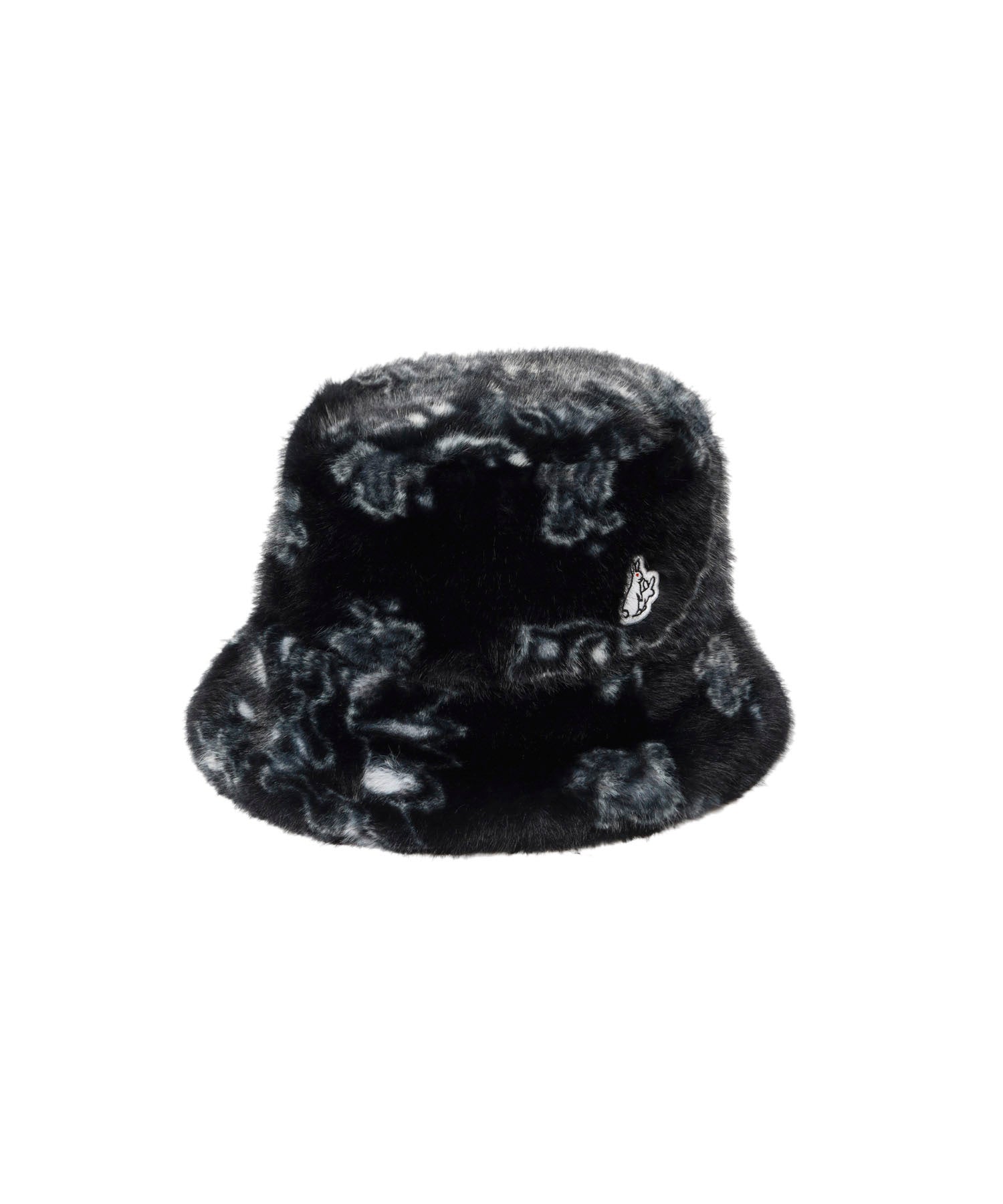 帽子 fr2 Rabbit Paisley Eco Fur Bucket Hat Rabbit Paisley Eco Fur Bucket Hat[FRA1991] – #FR2
