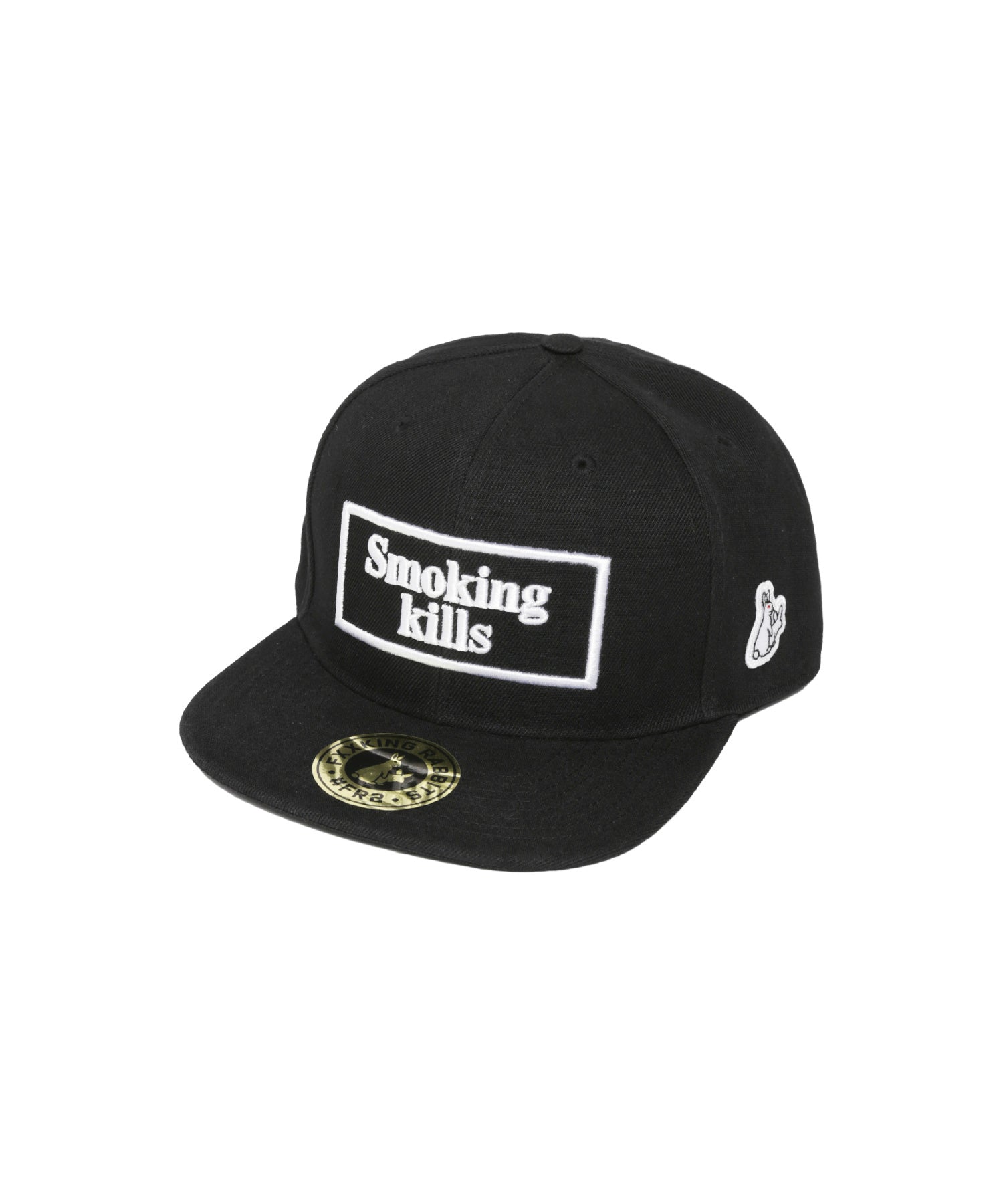 Smoking kills Embroidery Snapback Cap