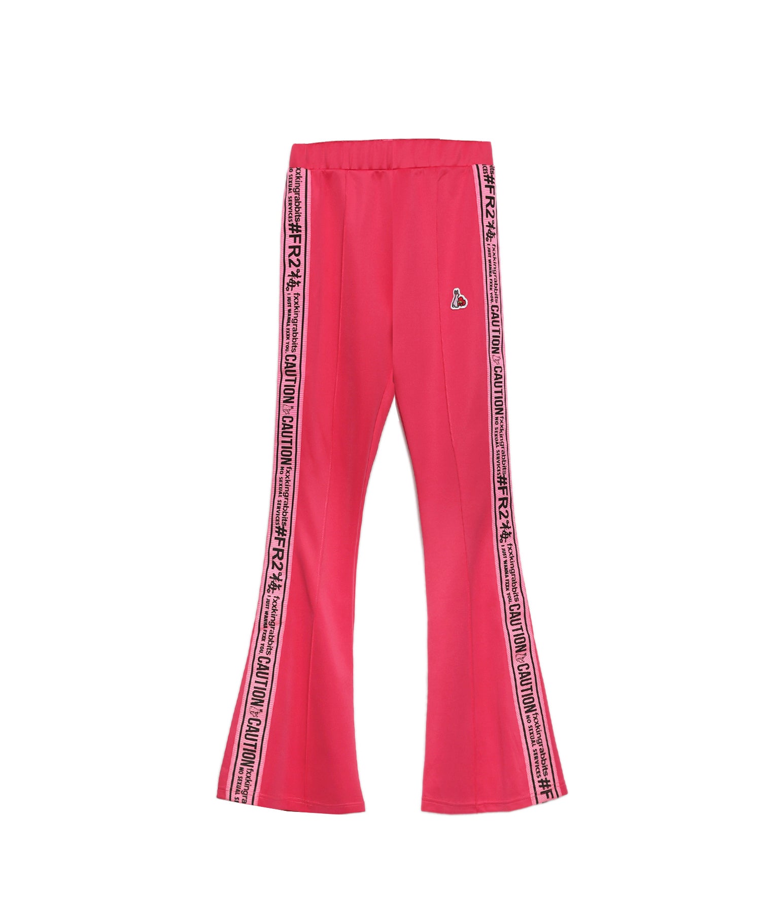 Line Jersey Flare Pants[FRP095](梅) – #FR2