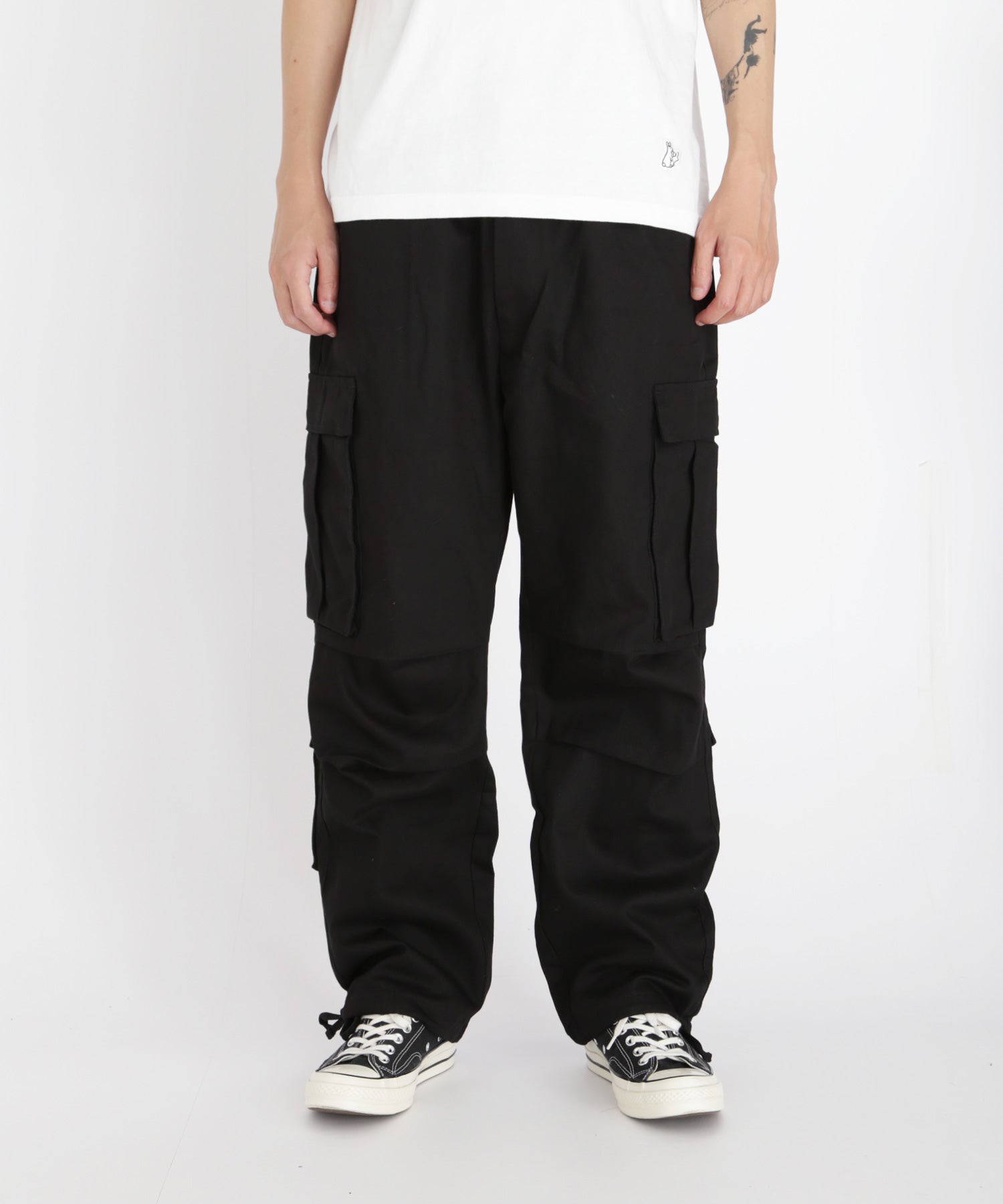 Wide Cargo Pants