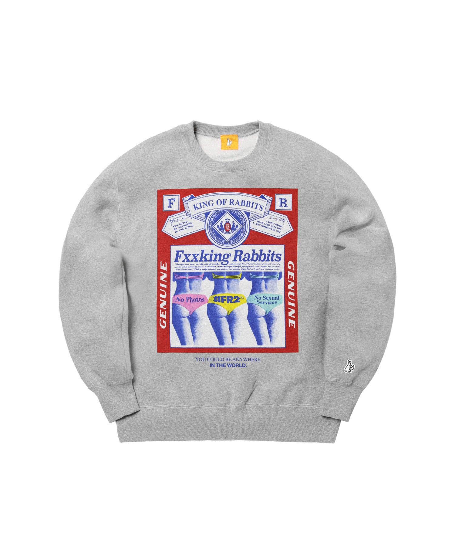 KING OF RABBITS Sweatshirt β #FR2