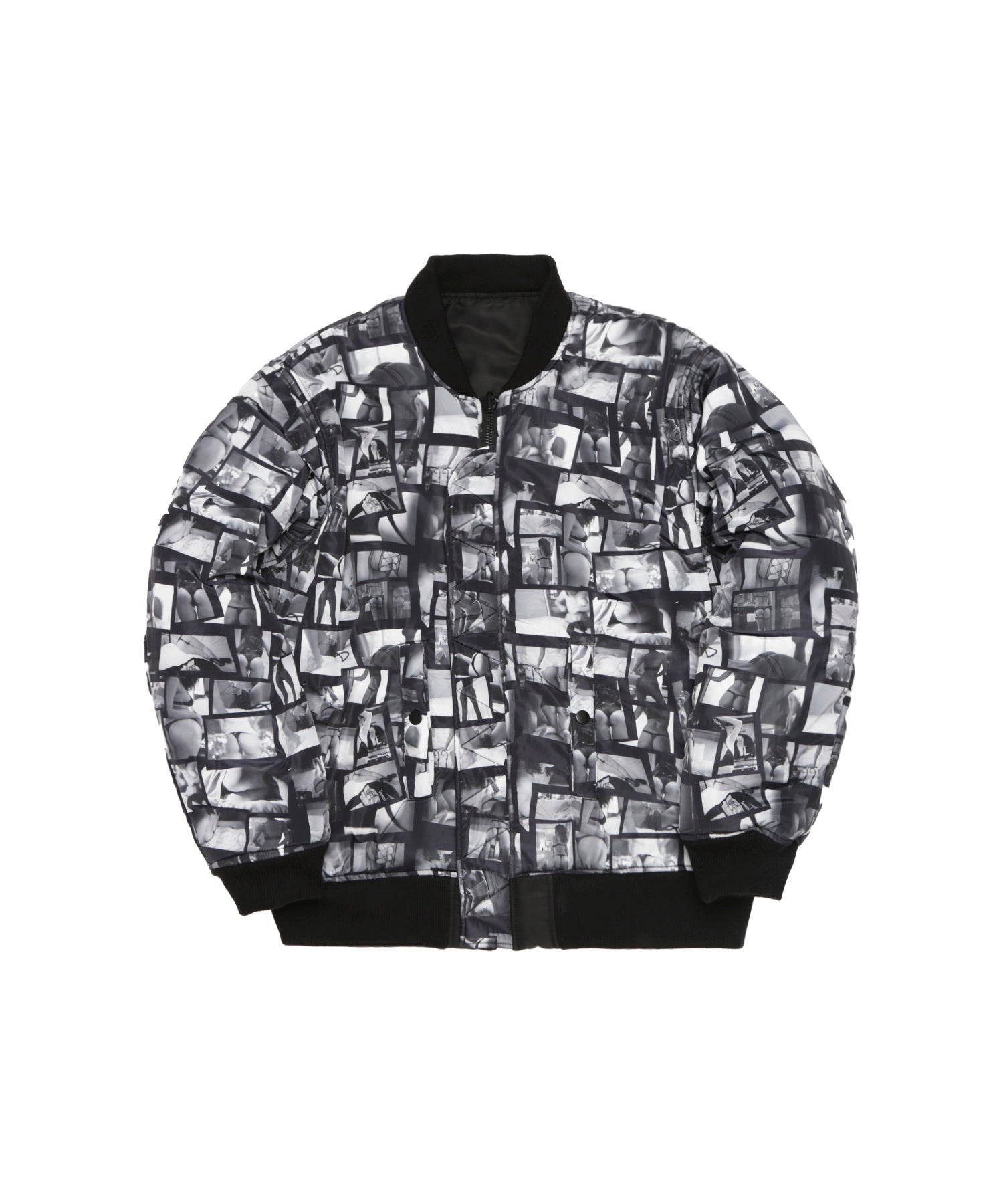 Photo Collage Bomber Jacket(MA-1)