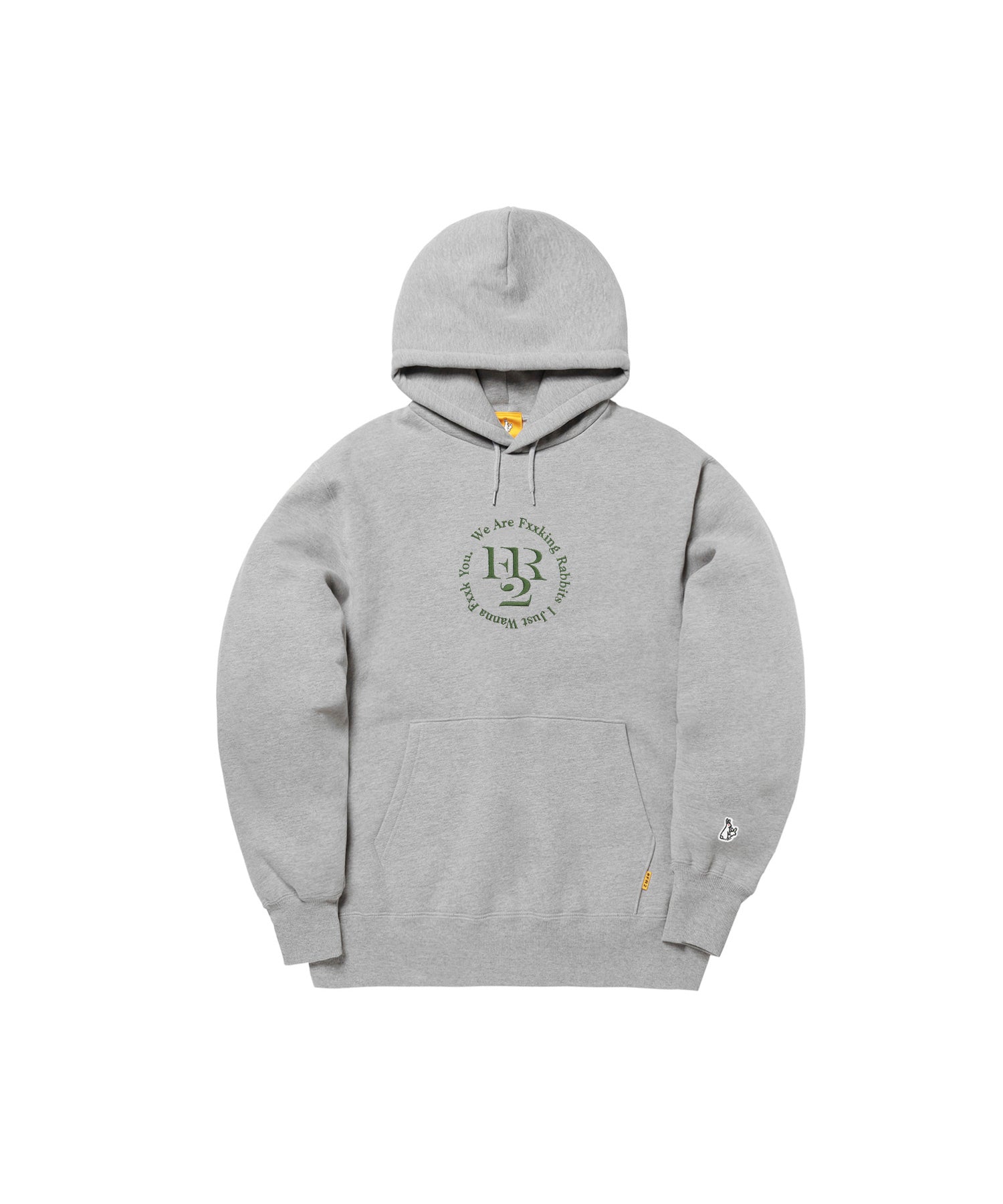 Embroidered Circle Logo Hoodie – #FR2