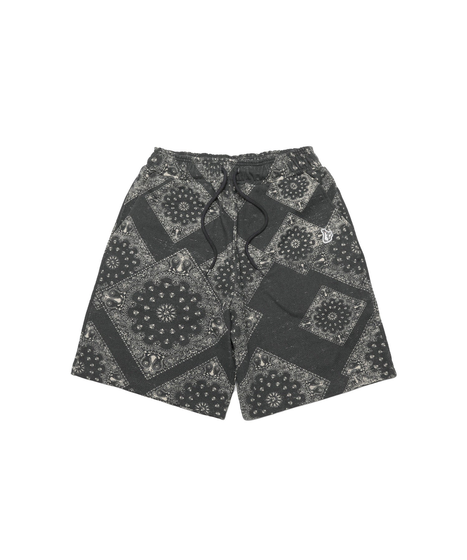 Original Paisley Pattern Sweat Short Pants