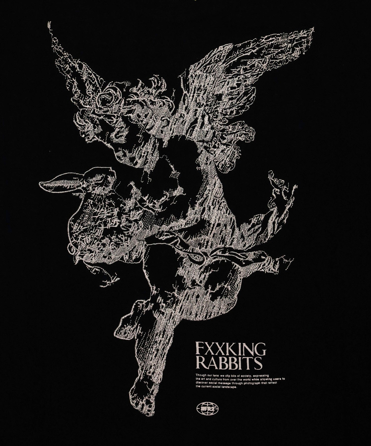 Embroidery Angel Long-sleeve T-shirt – #FR2