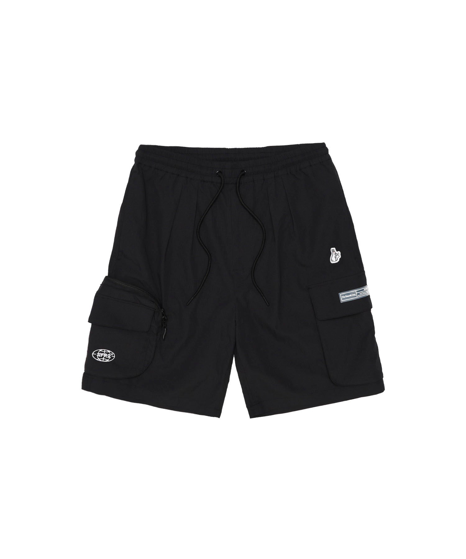 Washer Ripstop Wide Cargo Short Pants – #FR2