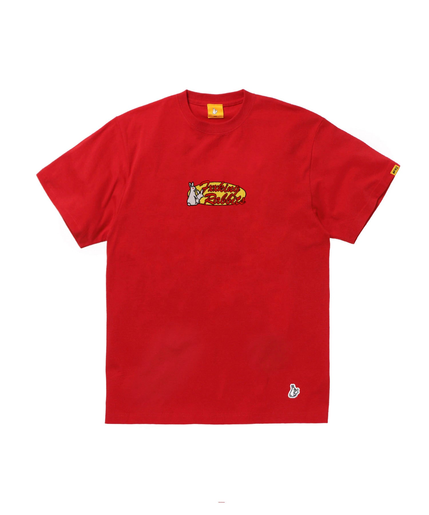 Embroidery Retro Logo T-shirt – #FR2