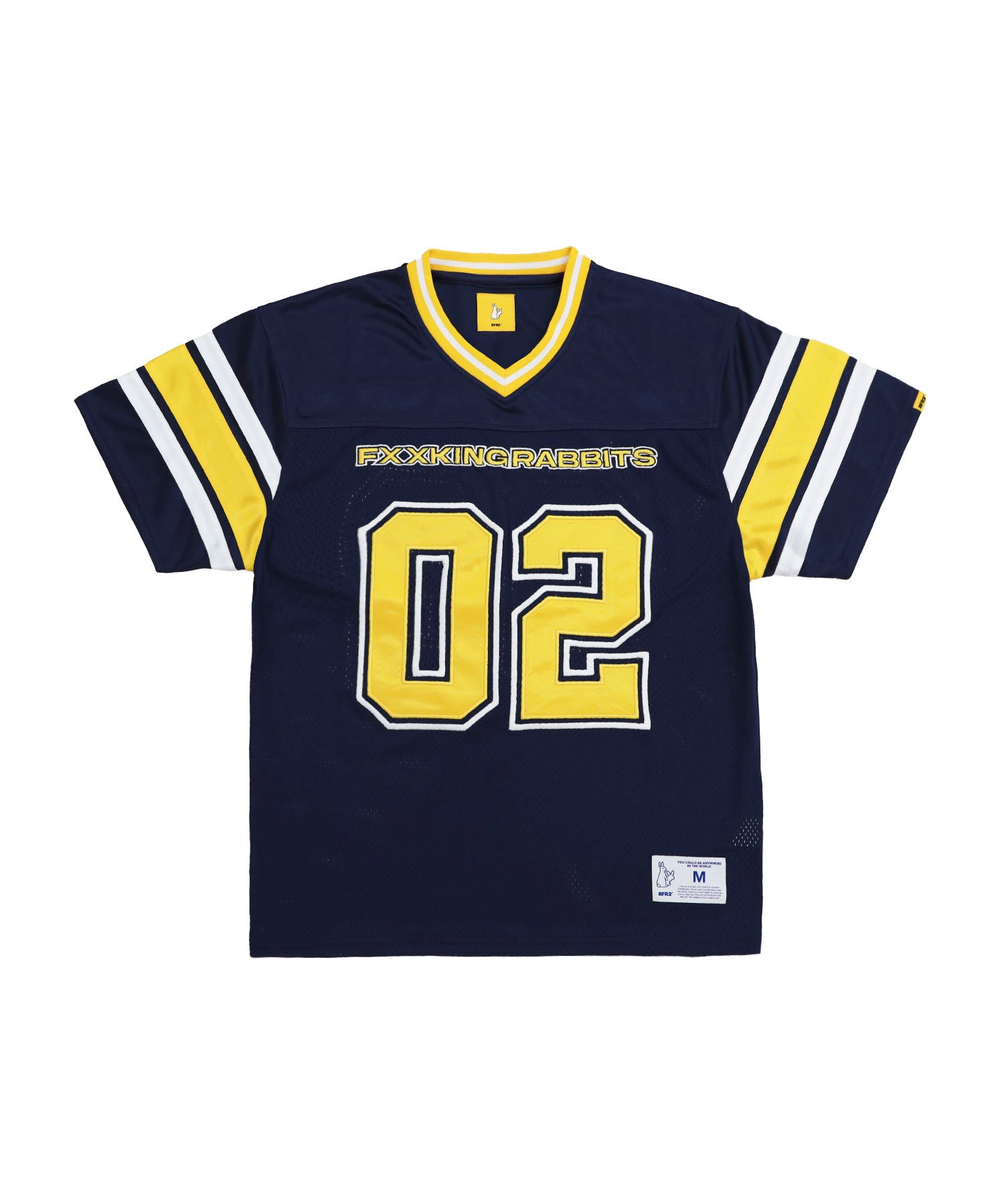 #FR2 FXXKINGRABBITS フットボールシャツ L FXXKING RABBITS Football Game Shirt – #FR2