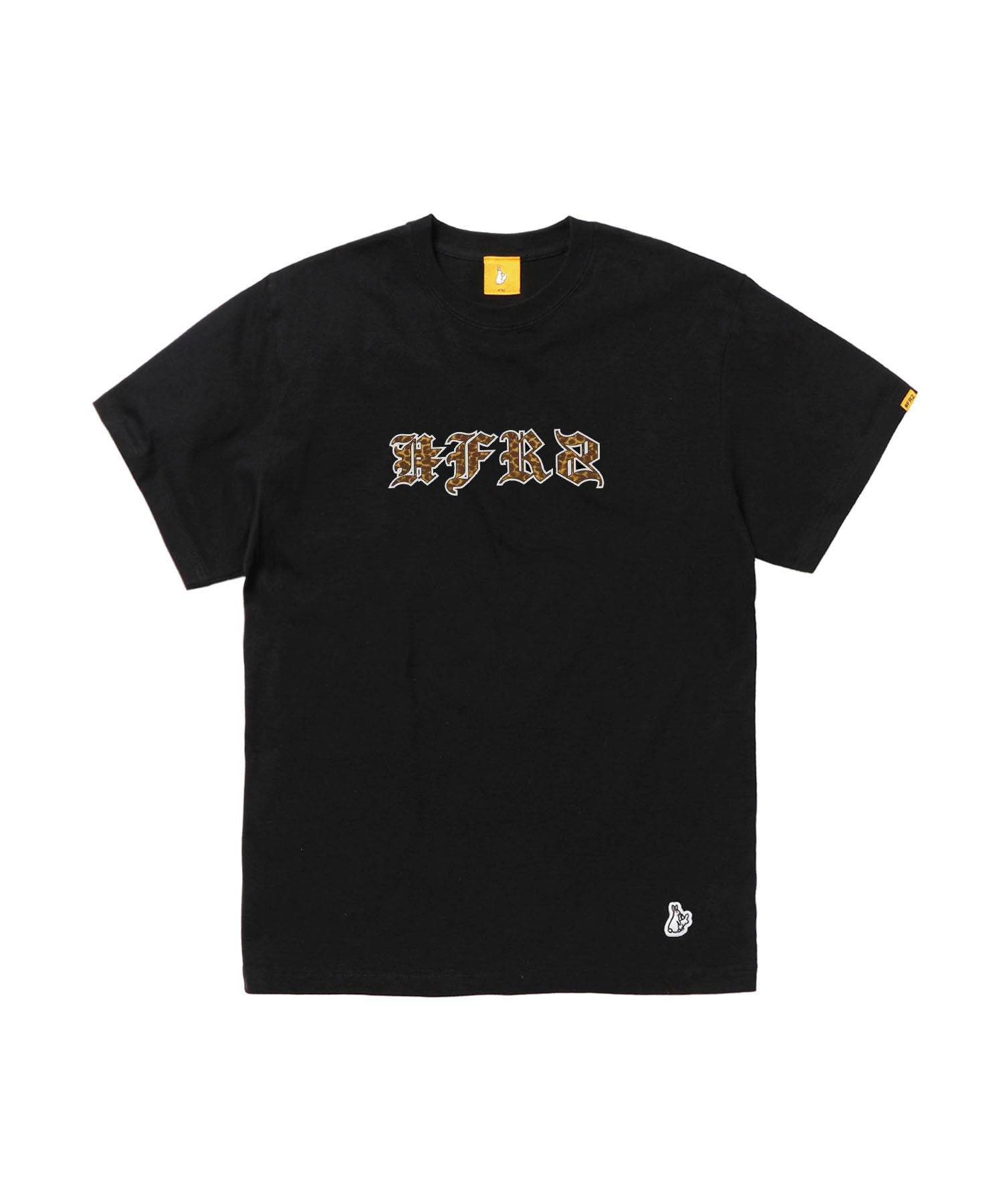 Leopard Logo T-shirt – #FR2