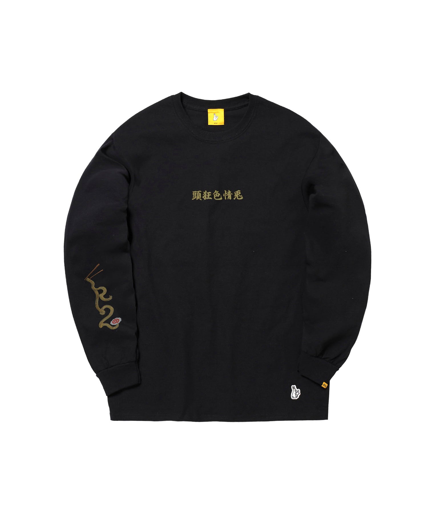 Rabbit Noodle Long-sleeve T-shirt – #FR2