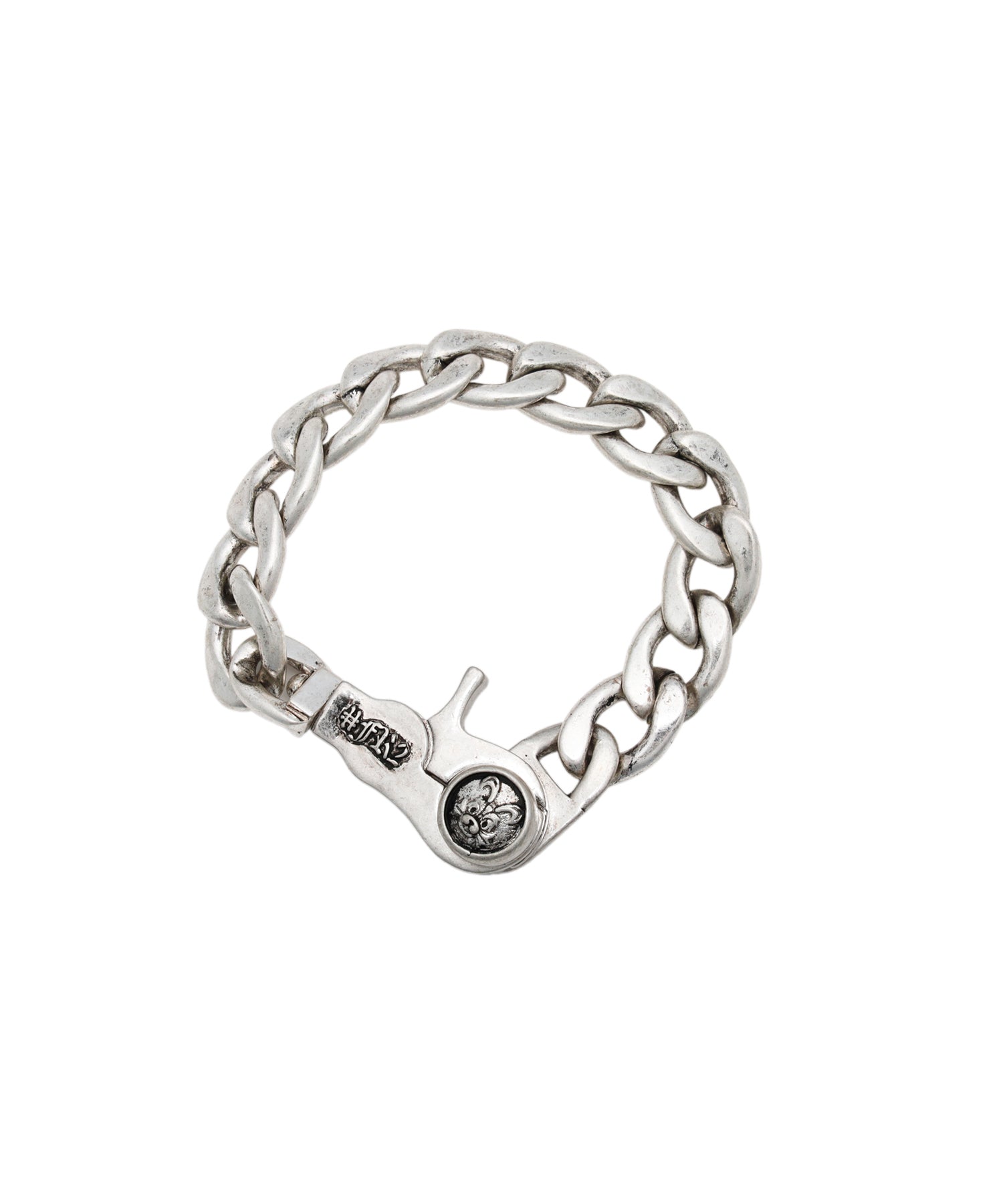 #FR2 シルバーチェーンブレスレット Cross Rabbits Clip Chain Bracelet – #FR2