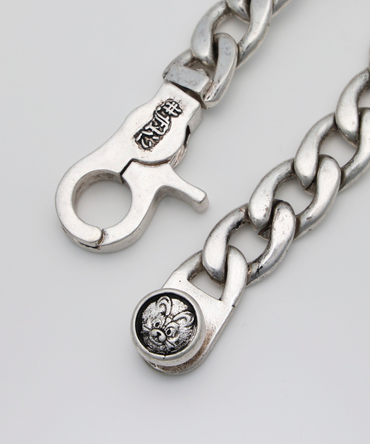 #FR2 シルバーチェーンブレスレット Cross Rabbits Clip Chain Bracelet – #FR2