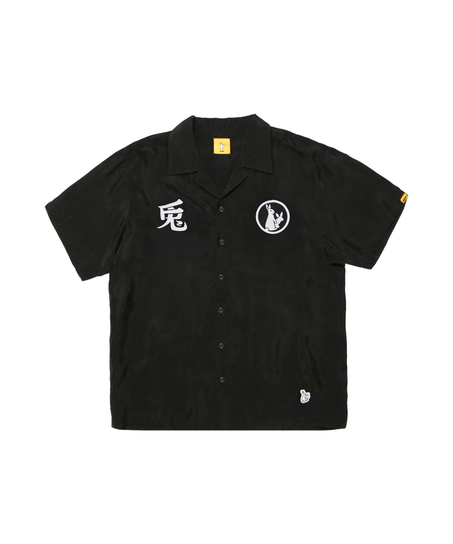 ラビットミーティングアップリケカットソー Embroidery Rabbit Head Shirt – #FR2