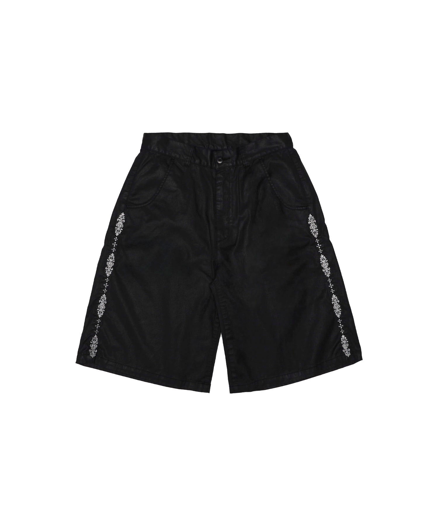 Wide Coating Short Pants – #FR2