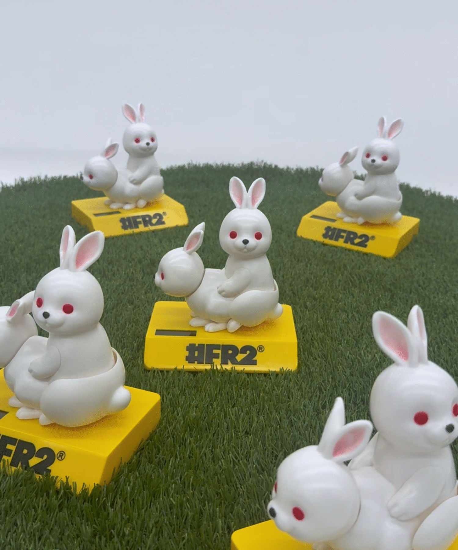 Fxxking Rabbits Solar Toy – #FR2