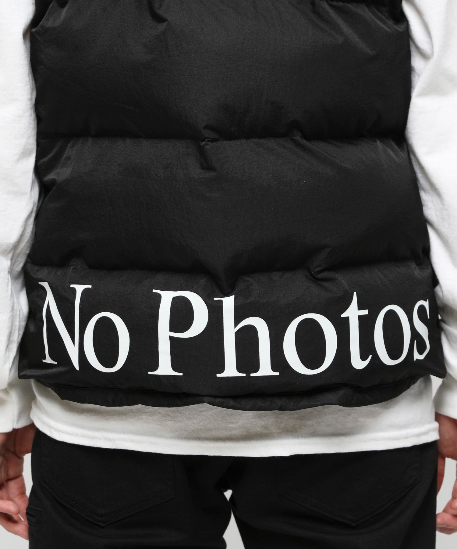 #fr2 photographer Padding Nylon Vest