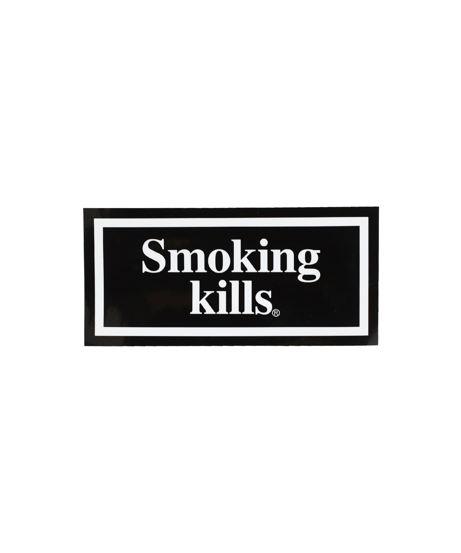 Smoking kills LOGO STICKER(M)