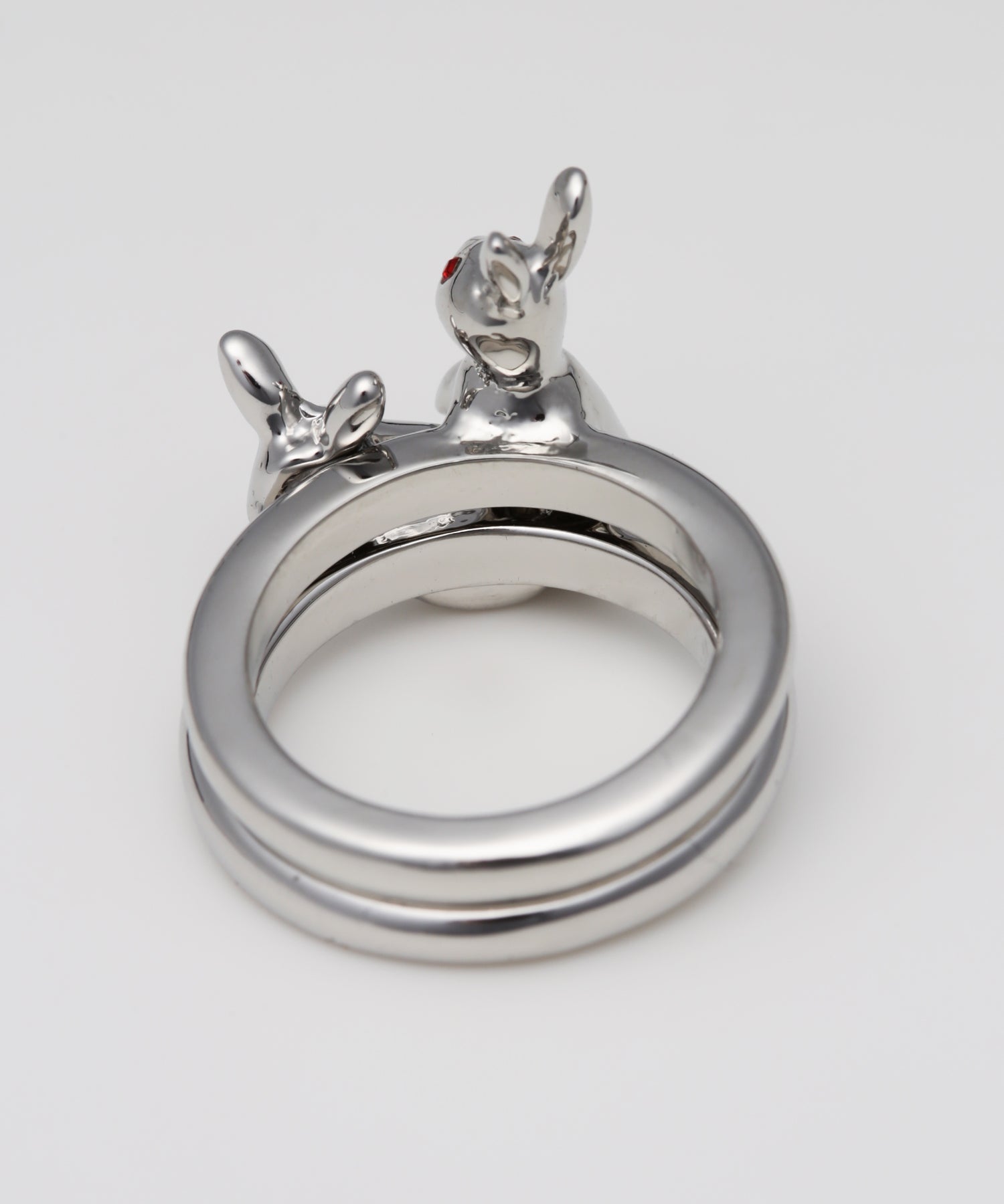 FR2からスワロフスキー®#FR2 Crystal Fxxking Rabbits Double Ring