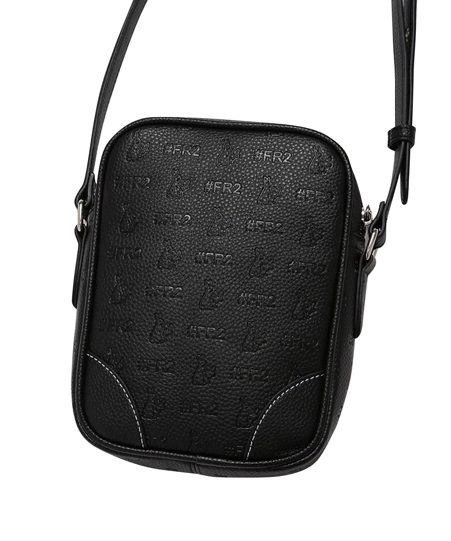 Logo Icon Emboss Shoulder Bag – #FR2