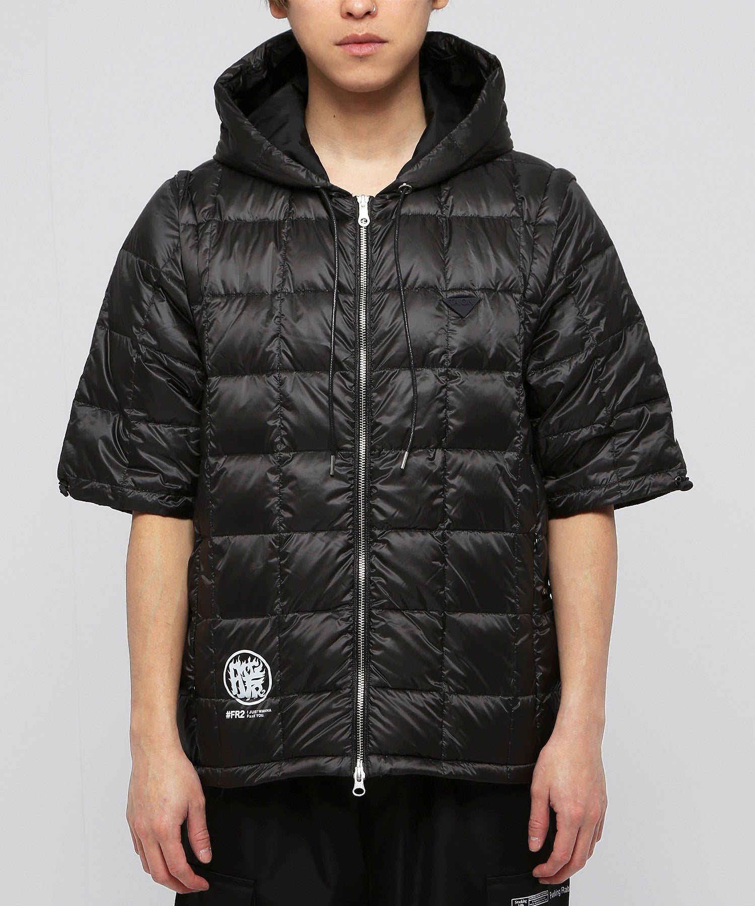 TAION Collaboration with #FR2 TAION-EXTRA Zip Up Hoodie Down Jacket  Set[FRJ063]