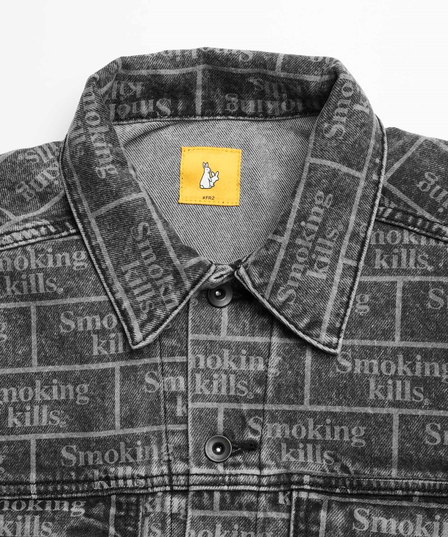 Smoking kills Denim Jacket – #FR2