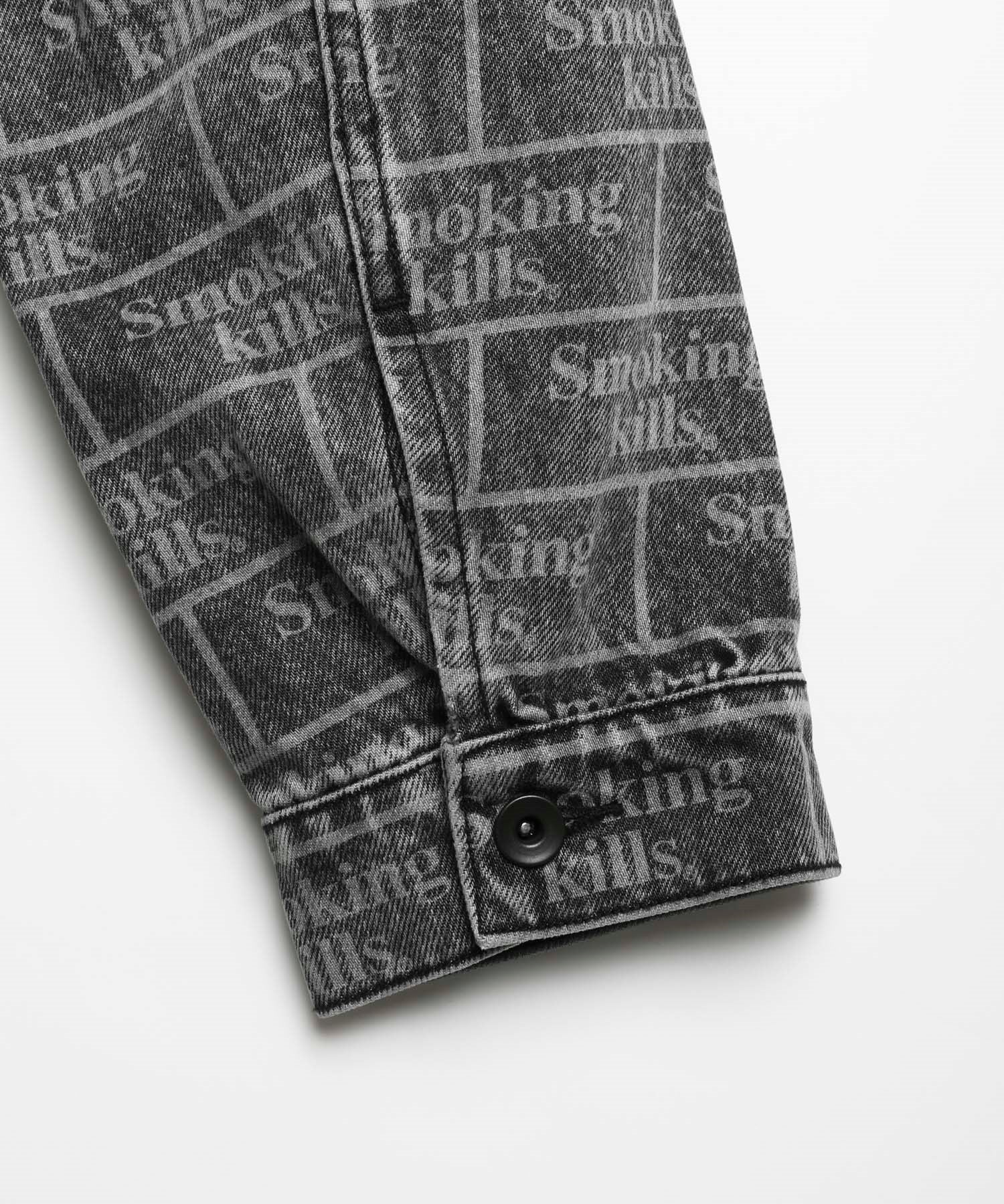 Smoking kills Denim Jacket – #FR2