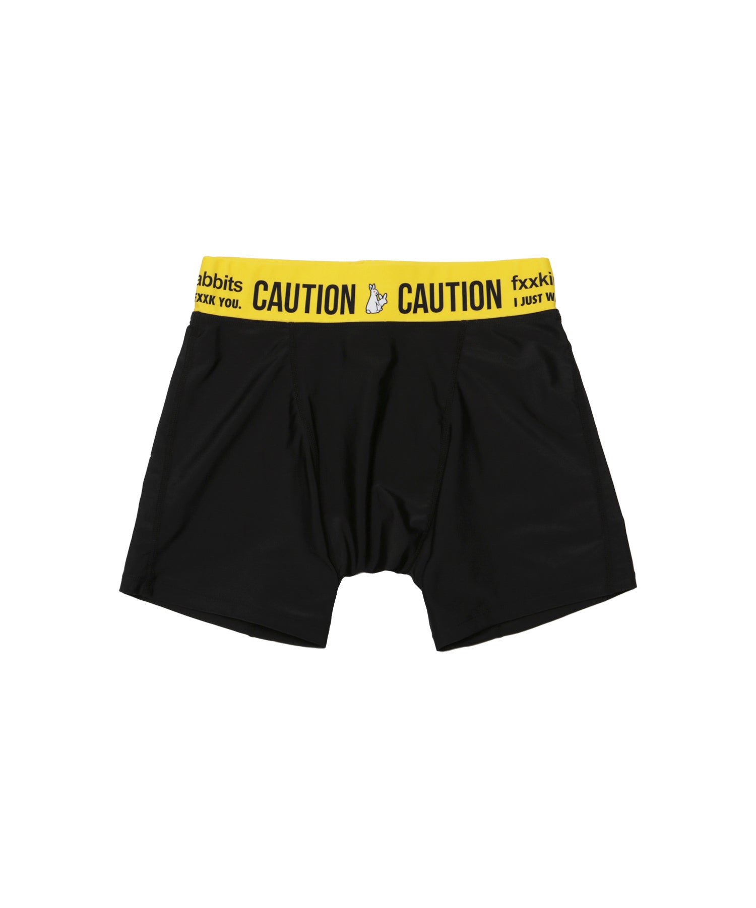 #FR2 CAUTION ショートパンツ ブラック Swim Inner Short pants – #FR2